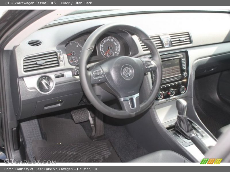Black / Titan Black 2014 Volkswagen Passat TDI SE