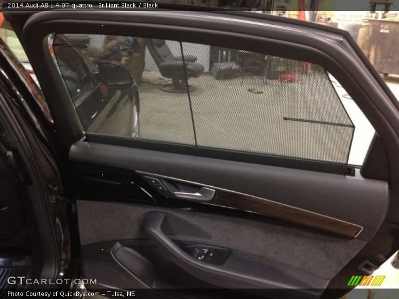 Brilliant Black / Black 2014 Audi A8 L 4.0T quattro