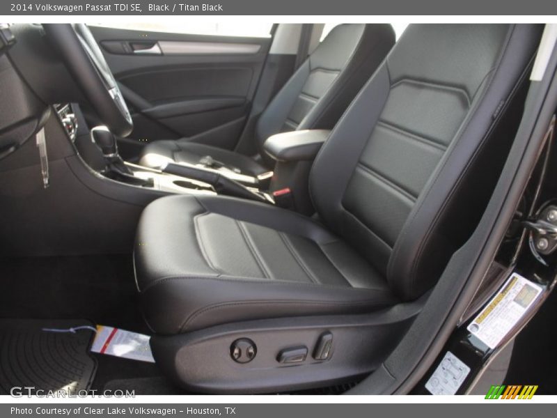 Black / Titan Black 2014 Volkswagen Passat TDI SE