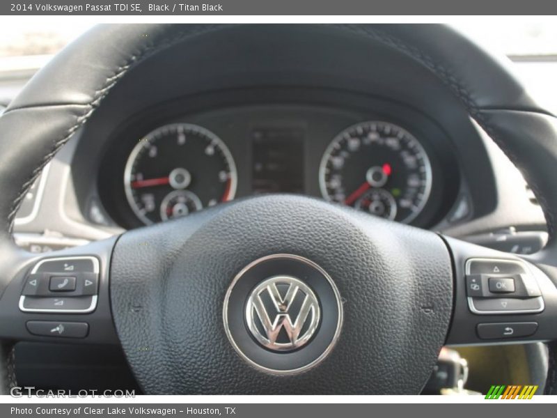 Black / Titan Black 2014 Volkswagen Passat TDI SE