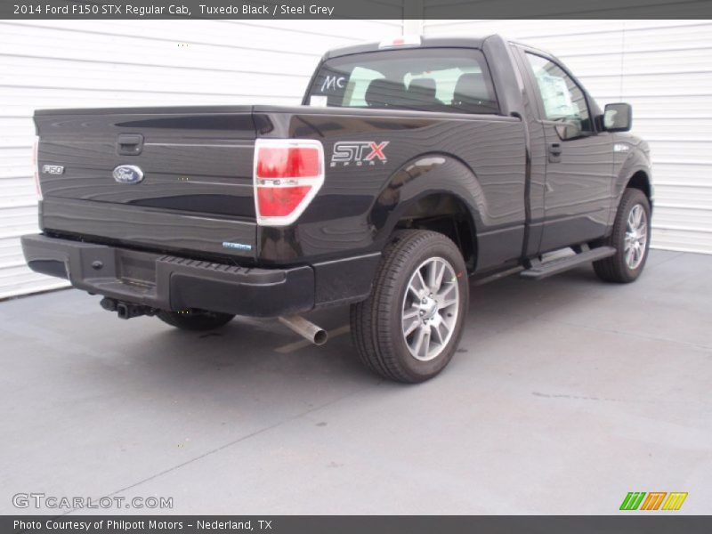 Tuxedo Black / Steel Grey 2014 Ford F150 STX Regular Cab