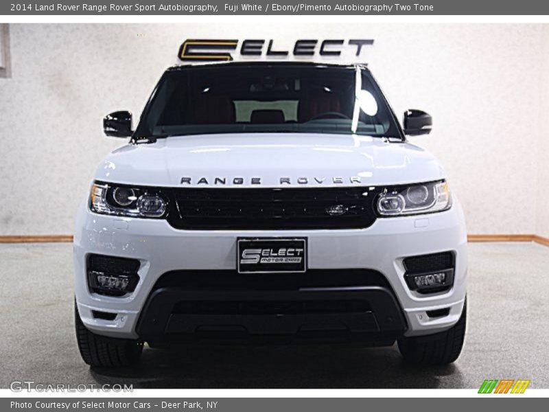 Fuji White / Ebony/Pimento Autobiography Two Tone 2014 Land Rover Range Rover Sport Autobiography