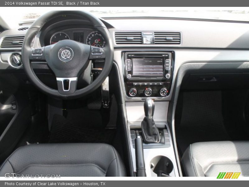 Black / Titan Black 2014 Volkswagen Passat TDI SE