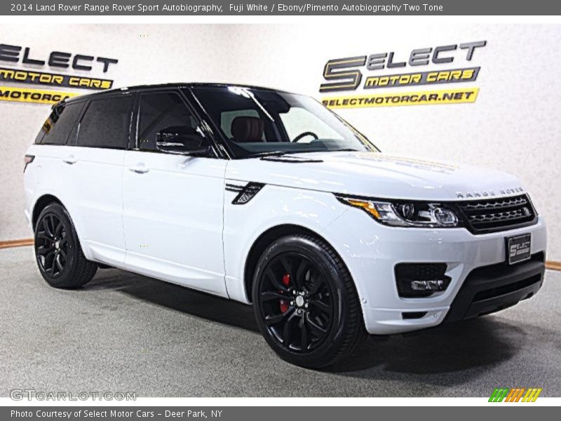 Fuji White / Ebony/Pimento Autobiography Two Tone 2014 Land Rover Range Rover Sport Autobiography
