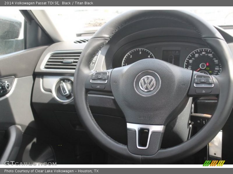 Black / Titan Black 2014 Volkswagen Passat TDI SE