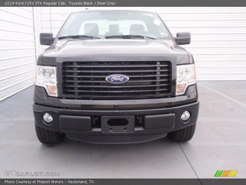 Tuxedo Black / Steel Grey 2014 Ford F150 STX Regular Cab