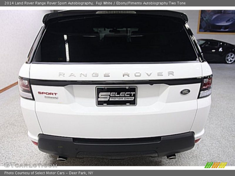 Fuji White / Ebony/Pimento Autobiography Two Tone 2014 Land Rover Range Rover Sport Autobiography