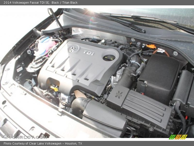 Black / Titan Black 2014 Volkswagen Passat TDI SE