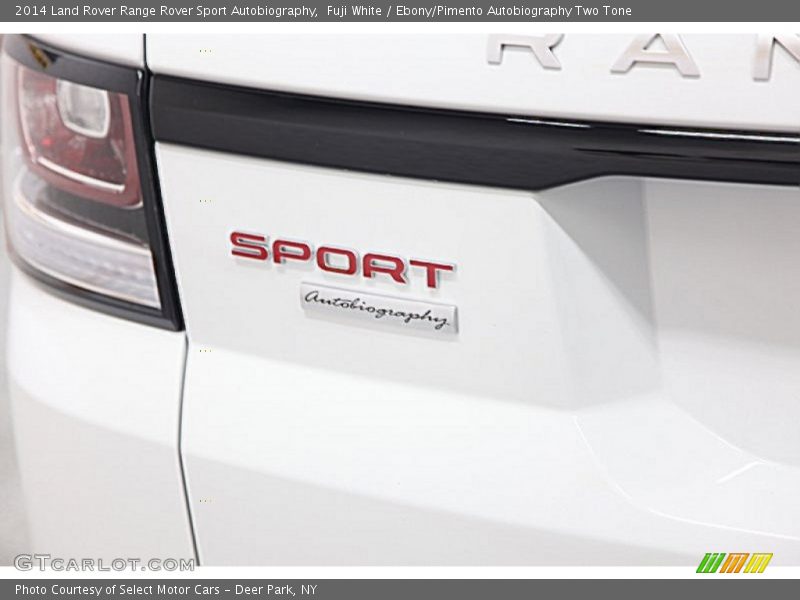 Fuji White / Ebony/Pimento Autobiography Two Tone 2014 Land Rover Range Rover Sport Autobiography