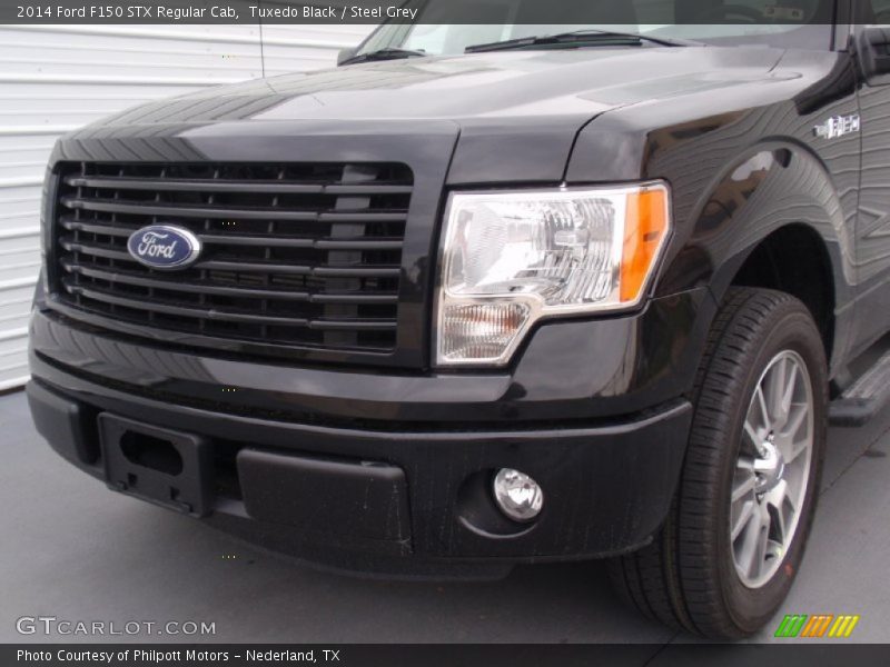 Tuxedo Black / Steel Grey 2014 Ford F150 STX Regular Cab