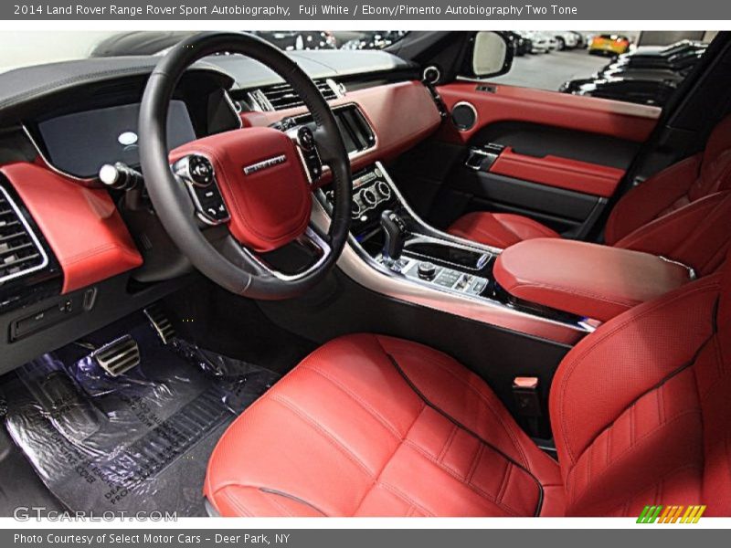  2014 Range Rover Sport Autobiography Ebony/Pimento Autobiography Two Tone Interior