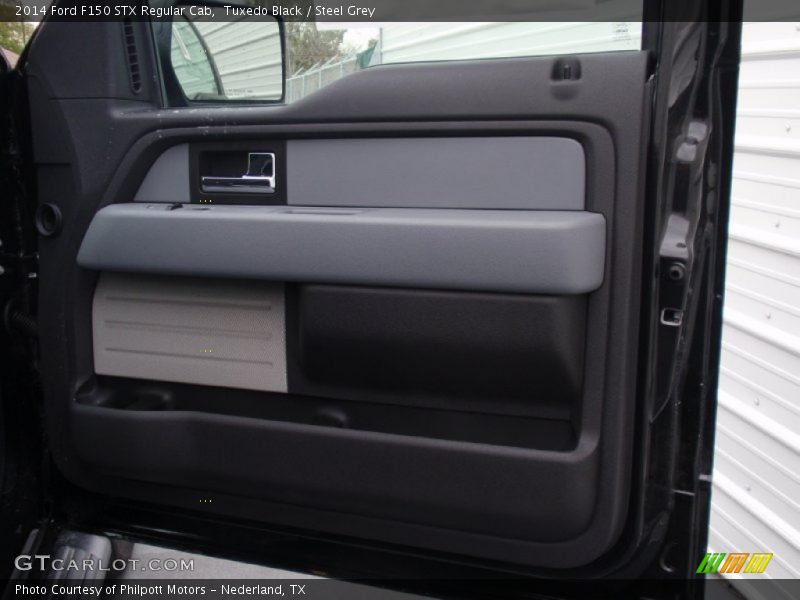 Tuxedo Black / Steel Grey 2014 Ford F150 STX Regular Cab
