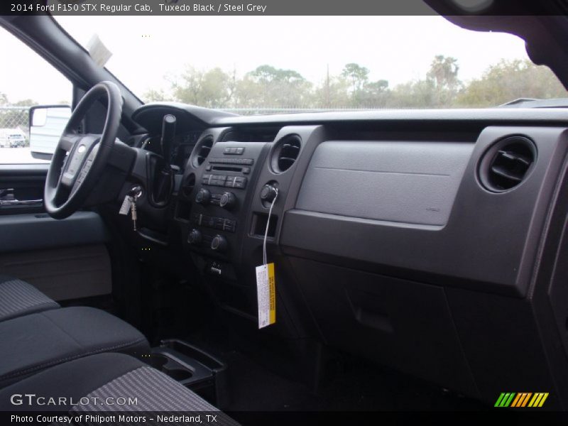 Tuxedo Black / Steel Grey 2014 Ford F150 STX Regular Cab