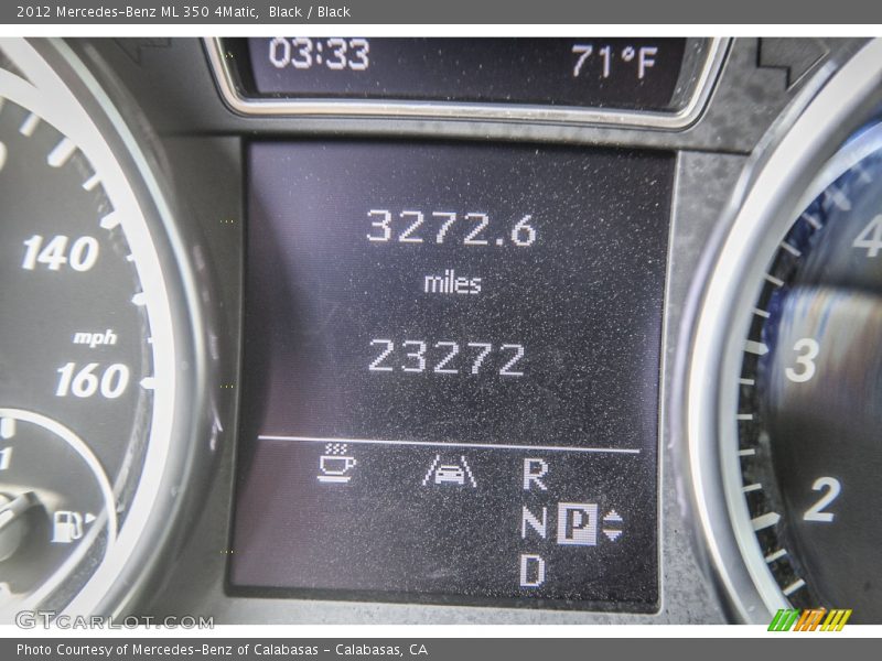 Black / Black 2012 Mercedes-Benz ML 350 4Matic