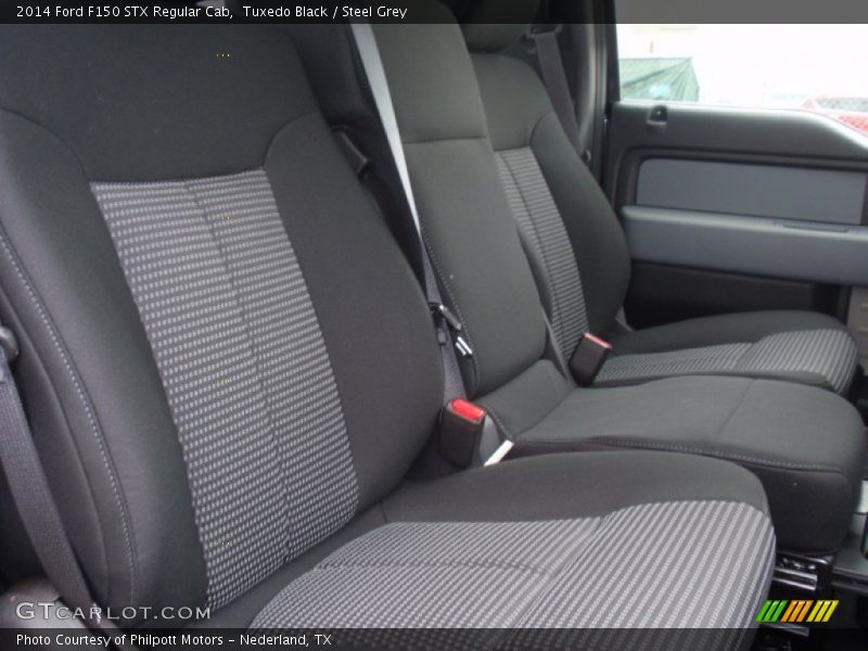 Tuxedo Black / Steel Grey 2014 Ford F150 STX Regular Cab