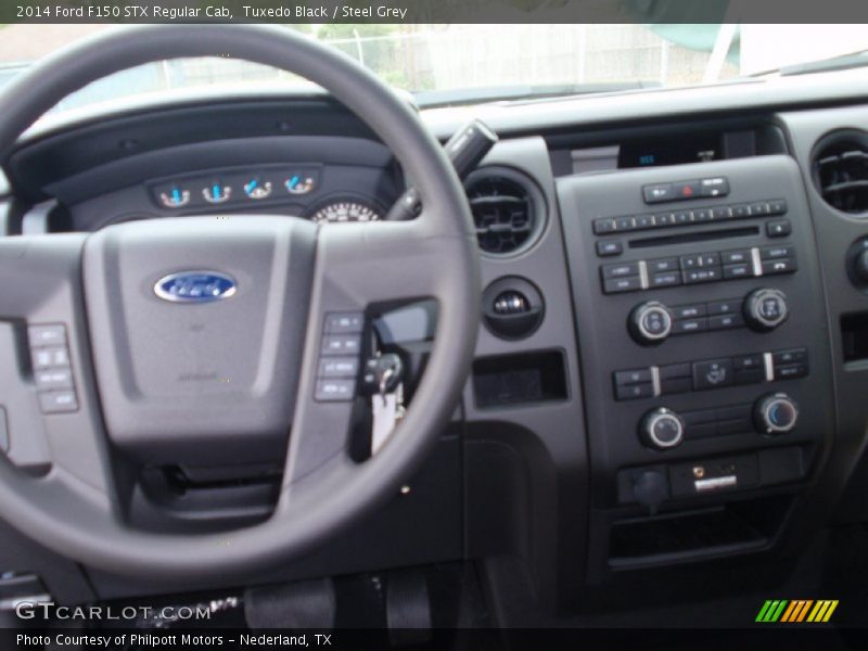 Tuxedo Black / Steel Grey 2014 Ford F150 STX Regular Cab