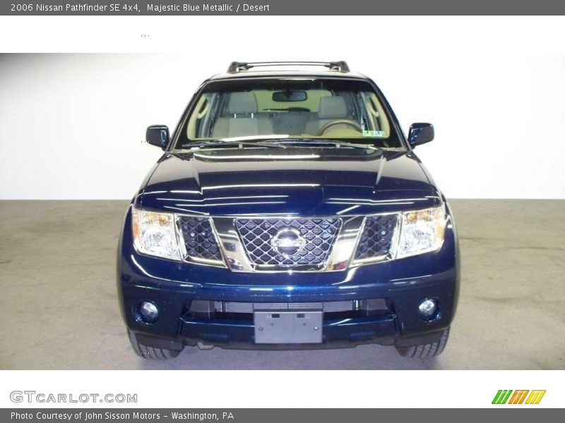 Majestic Blue Metallic / Desert 2006 Nissan Pathfinder SE 4x4