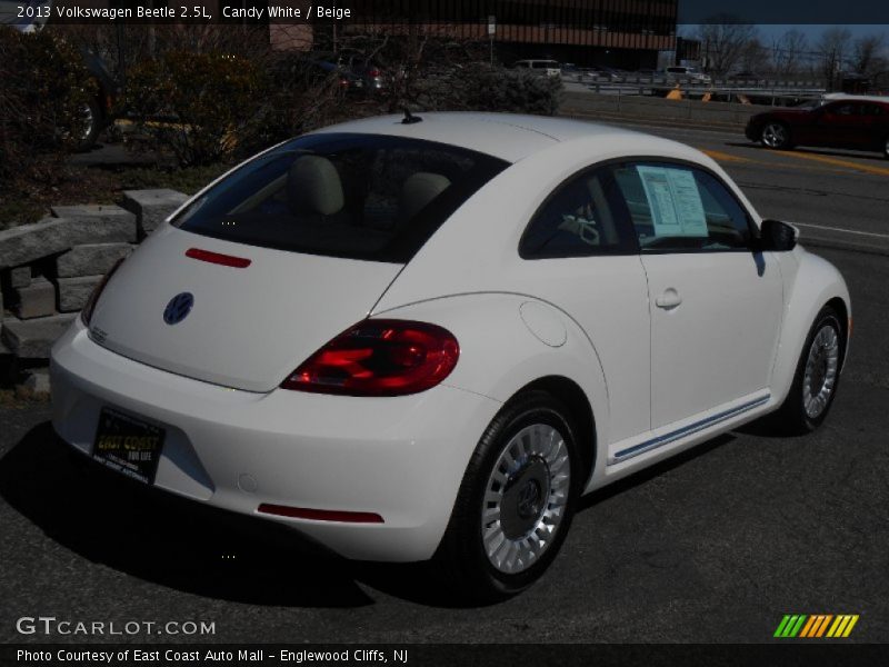 Candy White / Beige 2013 Volkswagen Beetle 2.5L