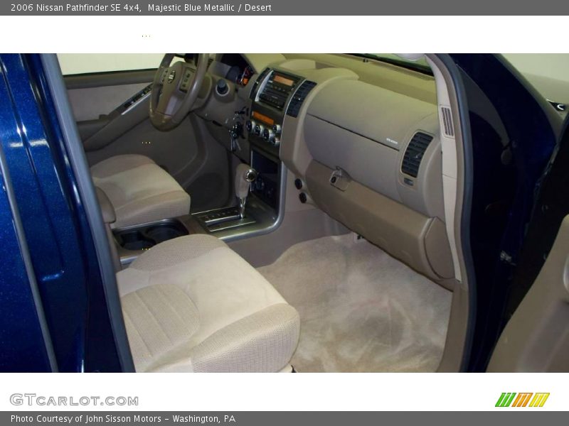Majestic Blue Metallic / Desert 2006 Nissan Pathfinder SE 4x4
