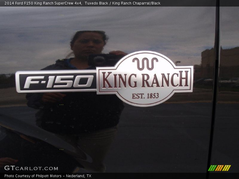 Tuxedo Black / King Ranch Chaparral/Black 2014 Ford F150 King Ranch SuperCrew 4x4