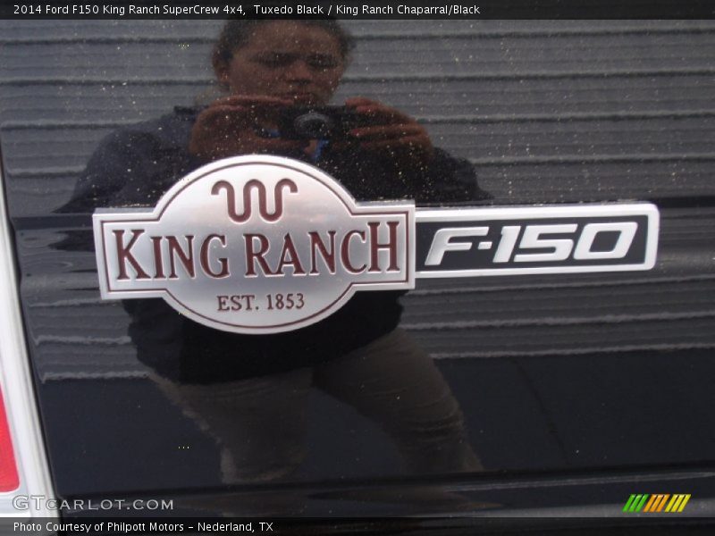 Tuxedo Black / King Ranch Chaparral/Black 2014 Ford F150 King Ranch SuperCrew 4x4