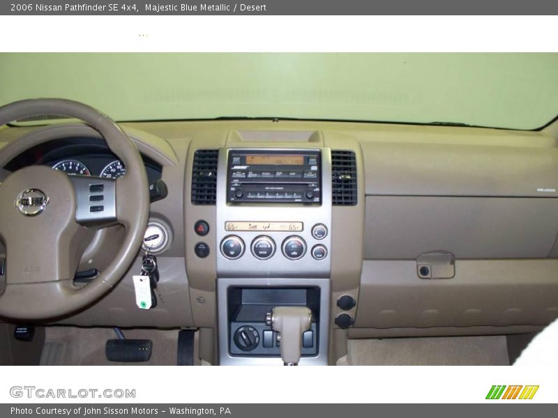 Majestic Blue Metallic / Desert 2006 Nissan Pathfinder SE 4x4