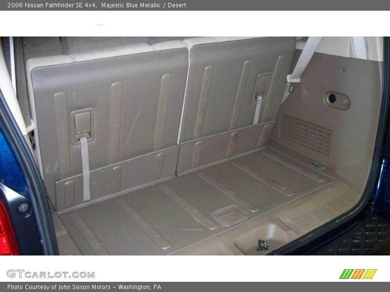 Majestic Blue Metallic / Desert 2006 Nissan Pathfinder SE 4x4