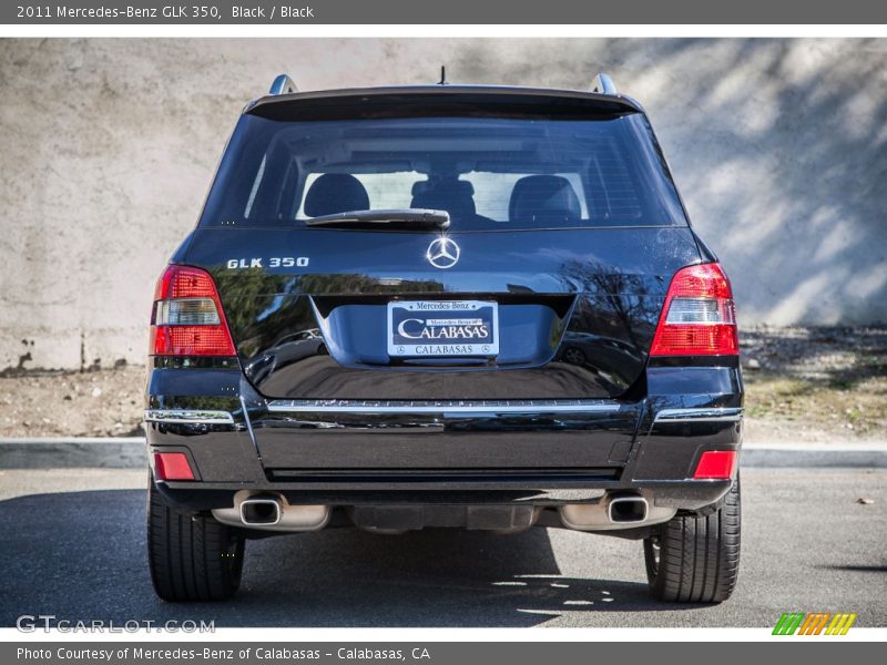 Black / Black 2011 Mercedes-Benz GLK 350