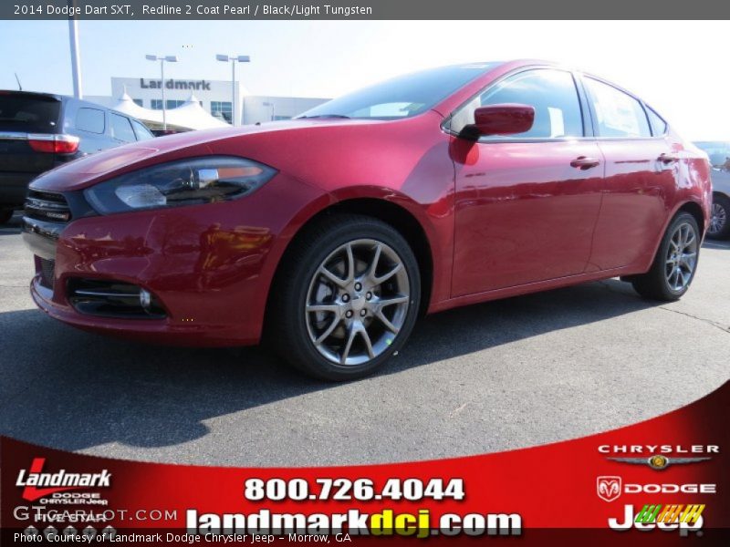 Redline 2 Coat Pearl / Black/Light Tungsten 2014 Dodge Dart SXT