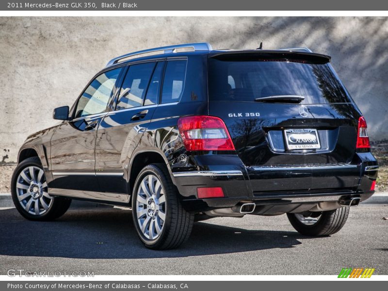 Black / Black 2011 Mercedes-Benz GLK 350