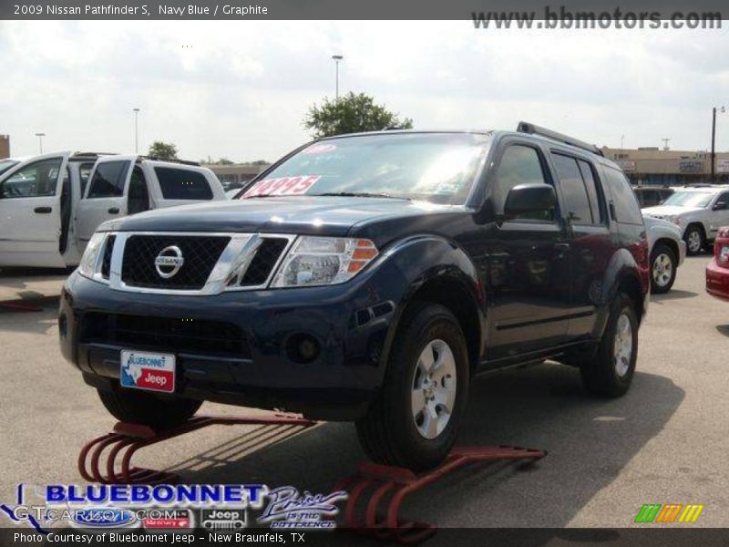 Navy Blue / Graphite 2009 Nissan Pathfinder S