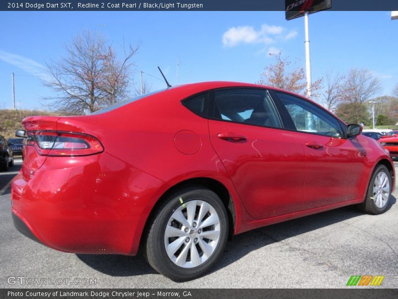 Redline 2 Coat Pearl / Black/Light Tungsten 2014 Dodge Dart SXT