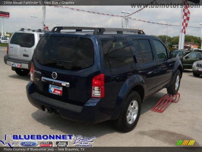 Navy Blue / Graphite 2009 Nissan Pathfinder S