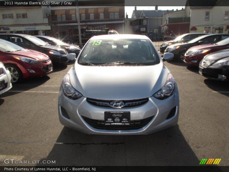Silver / Gray 2013 Hyundai Elantra GLS