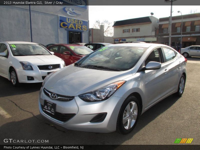 Silver / Gray 2013 Hyundai Elantra GLS