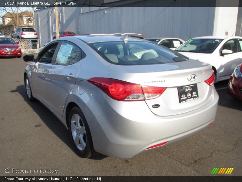 Silver / Gray 2013 Hyundai Elantra GLS