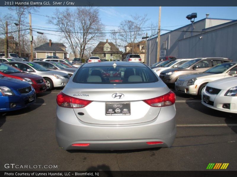 Silver / Gray 2013 Hyundai Elantra GLS
