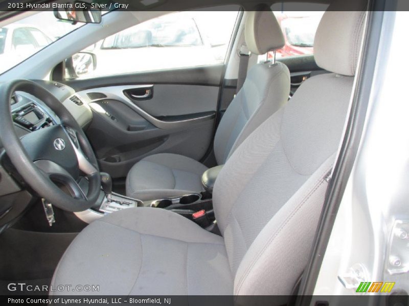 Silver / Gray 2013 Hyundai Elantra GLS