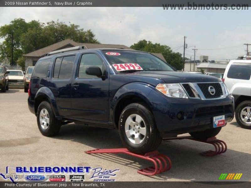 Navy Blue / Graphite 2009 Nissan Pathfinder S