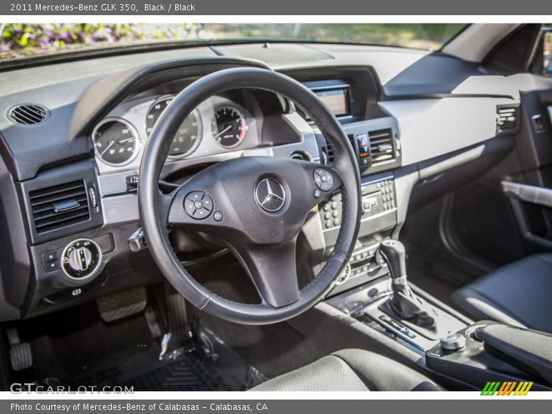 Black / Black 2011 Mercedes-Benz GLK 350