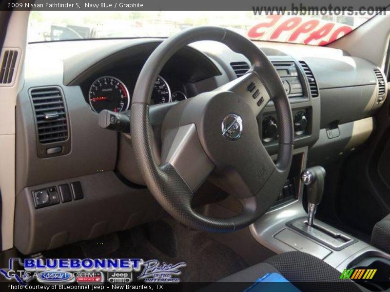 Navy Blue / Graphite 2009 Nissan Pathfinder S