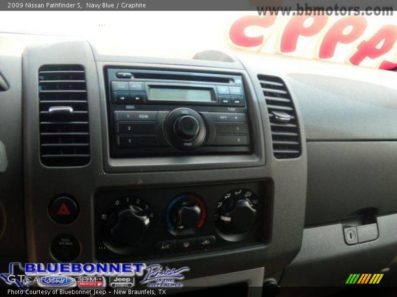 Navy Blue / Graphite 2009 Nissan Pathfinder S