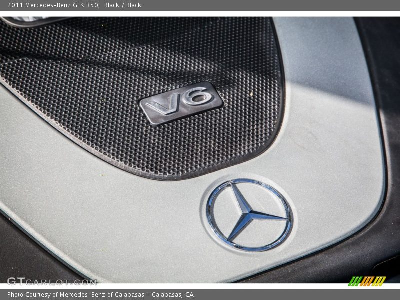 Black / Black 2011 Mercedes-Benz GLK 350
