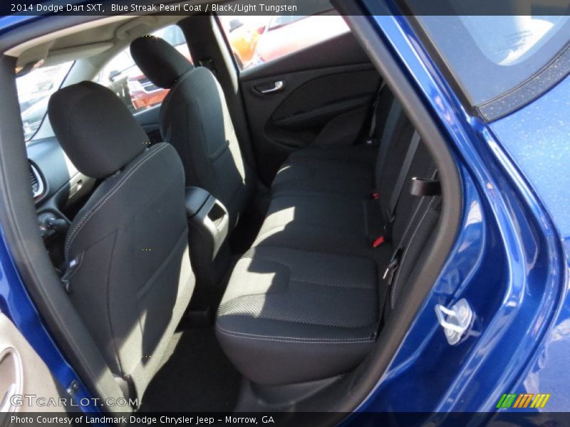 Blue Streak Pearl Coat / Black/Light Tungsten 2014 Dodge Dart SXT