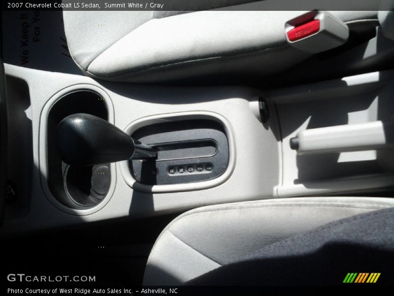 Summit White / Gray 2007 Chevrolet Cobalt LS Sedan