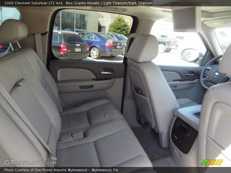 Blue Granite Metallic / Light Titanium/Dark Titanium 2009 Chevrolet Suburban LTZ 4x4