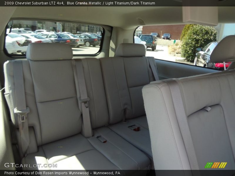 Blue Granite Metallic / Light Titanium/Dark Titanium 2009 Chevrolet Suburban LTZ 4x4