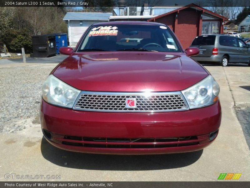 Berry Red / Gray 2004 Saturn L300 1 Sedan