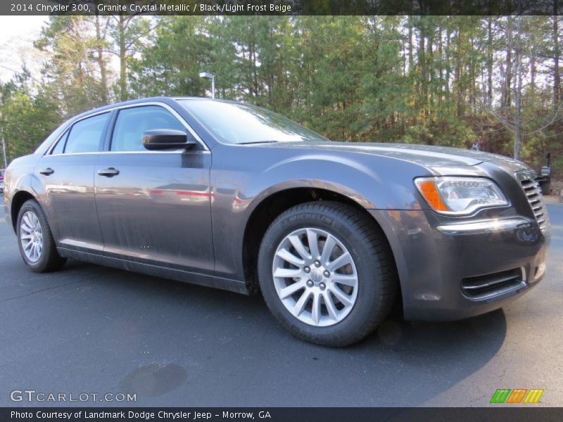 Granite Crystal Metallic / Black/Light Frost Beige 2014 Chrysler 300