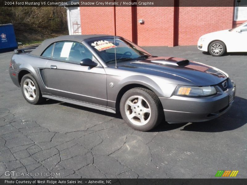 Front 3/4 View of 2004 Mustang V6 Convertible